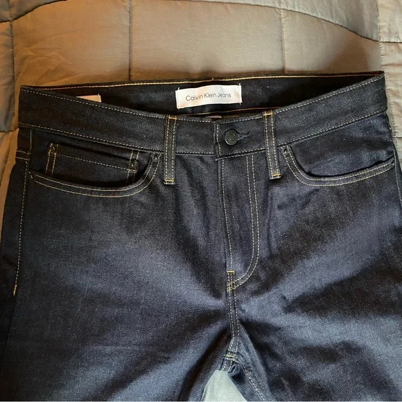 Men’s Calvin Klein jeans, slim straight fit, W31xL30, NWOT - Picture 2 of 16